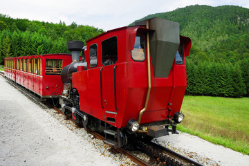The Schafberg Railway train is a gauge cog railway in Upper Austria and Salzburg. Schafberg train leading from St Wolfgang im Salzkammergut to the Schafberg.