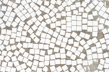 white tile pattern as background texture