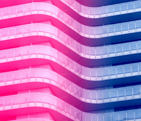 Photo macro glass modern architectural fragments of buildings