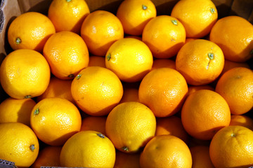 Box of oranges