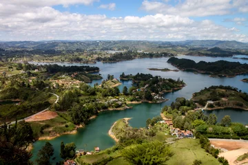 Foto op Canvas View over of Guatape dam. Colombia © Frenchiebuddha
