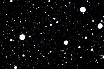 stars on black background