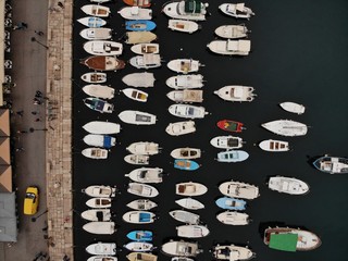 Marina in Croatia. Port