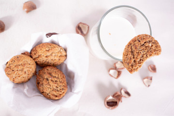 galleta con leche 