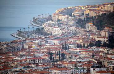 Turkey Izmir City Aerial View