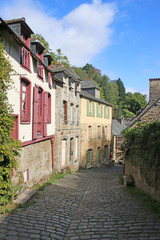 Street in Dinan, France	