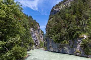 Aare Gorge in Switzerland