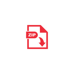 ZIP file format icon vector design symbol