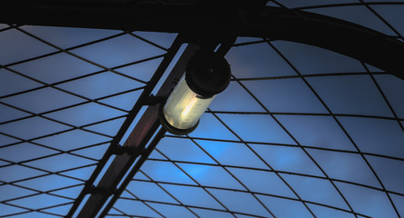 lighting detail for the audience of the Eiffel Tower