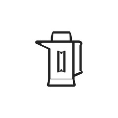 Kettle icon. Hot water symbol. Logo design element