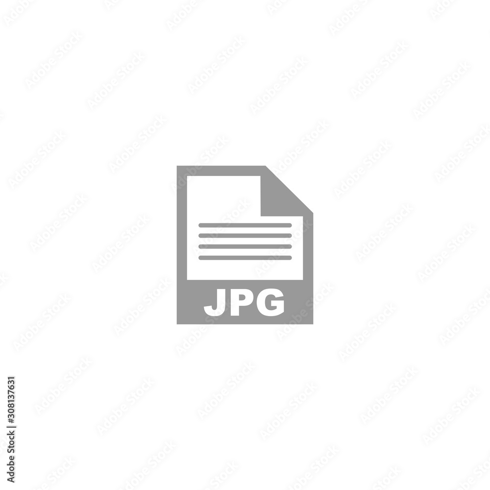 Poster jpg file format icon vector design symbol