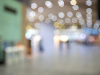 Blurred background the airport with people