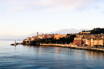 Fototapeta premium Bastia ville de Corse