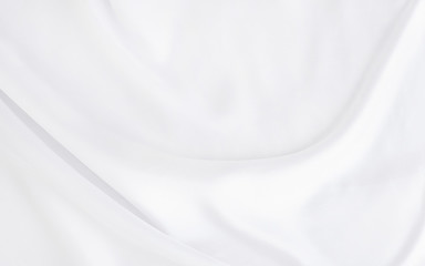 Obraz premium White gray satin texture that is white silver fabric silk background with beautiful soft blur pattern natural.