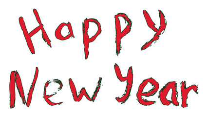 The names of the months drawn with a brush. Black brush handmade calendar. EPS vector illustration.