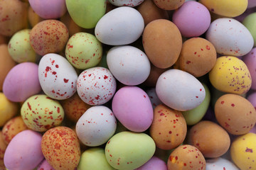 Sugar Coated Eggs Background