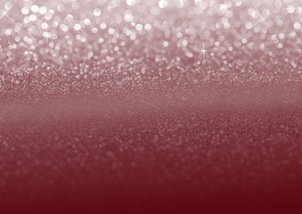 Burgundy Christmas light abstract background. Bright and great holiday mood.
