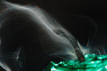 A smoke anatomy. Faded Candle