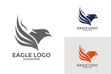 Eagle logo design vector template