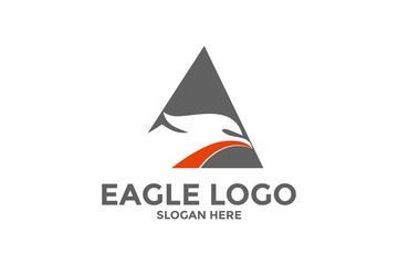 Fototapeta premium Eagle logo design vector template
