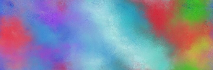 light slate gray, sienna and blue chill color painted banner background. diffuse painting can be used as texture, background element or wallpaper