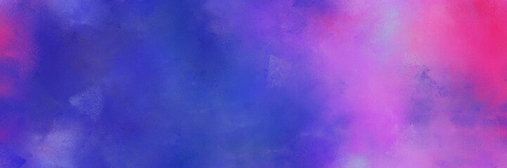 broadly painted banner texture background with dark slate blue, medium orchid and moderate violet color. can be used as wallpaper, poster or canvas art