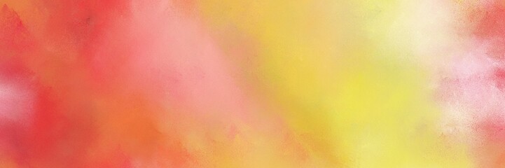 abstract sandy brown, moderate red and bisque colored diffuse painted banner background. can be used as wallpaper, poster or canvas art