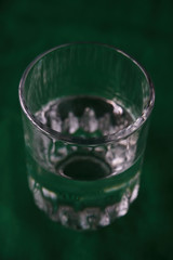 Vaso con agua