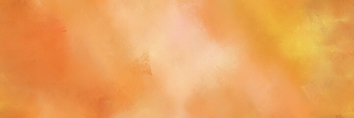 Fototapeta premium diffuse painted banner texture background with sandy brown, skin and burly wood color. can be used as texture, background element or wallpaper