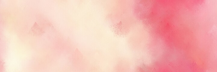 banner abstract diffuse texture background with bisque, light coral and light pink color. can be used as wallpaper, poster or canvas art