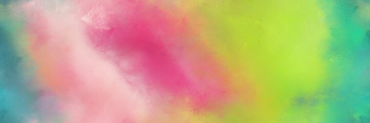 broadly painted banner texture background with tan, dark salmon and blue chill color. can be used as wallpaper, poster or canvas art