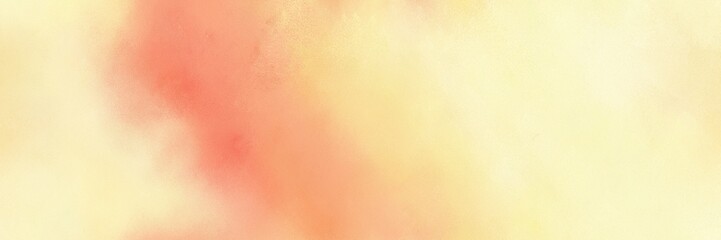 banner abstract diffuse texture background with moccasin, bisque and light salmon color. can be used as texture, background element or wallpaper