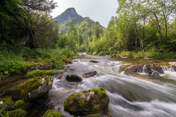 The river Babha in the Khamar-Daban mountains, Baikal region