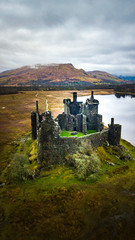 kilchurn castle medieval construction scotland UK © Pedro