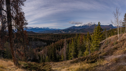 Fototapeta na wymiar Jasper National Park in Canada 