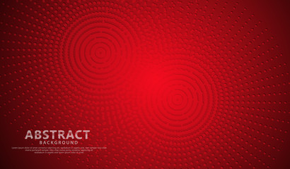 Abstract background with vector geometric illustration of dots halftone sliced shapes textured. Graphic design element.