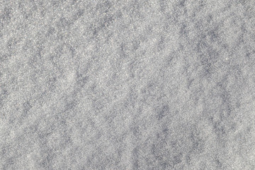 Textured Close-up of Snow