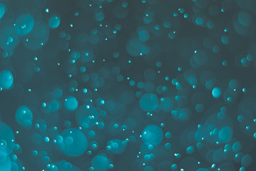 Abstract bokeh lights with light Blue background
