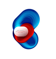 Vector abstract geometric bubble banner created with round shapes. Trendy simple button. Illustration For Wallpaper, Banner, Background, Card, Book Illustration, landing page