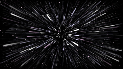 Abstract Hyper speed illustration overlay motion background , digital future technology graphic