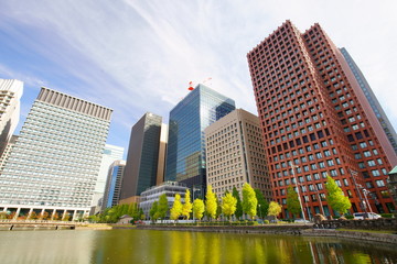 Obraz premium 東京駅丸の内オフィスビル