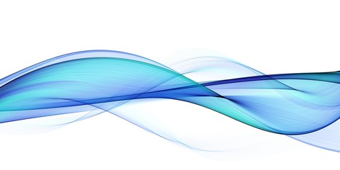 Color light blue abstract waves design