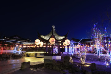 Lantern and Chinese Classical Architecture