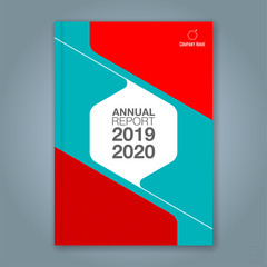minimal geometric shapes design background for business annual report book cover brochure flyer poster