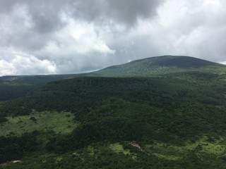 Obraz premium Summer view of Mountain