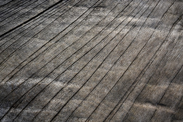 Full frame, Texture pattern of wooden old for background.