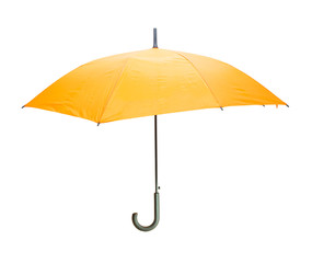 Open umbrella isolated on a white background