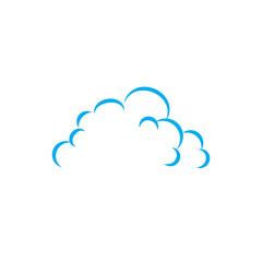 Elegant Logo Design with Cloud Icon