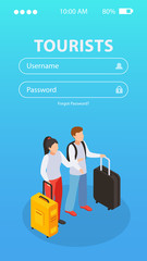 Tourists Mobile Application