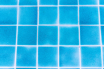 blue mosaic background